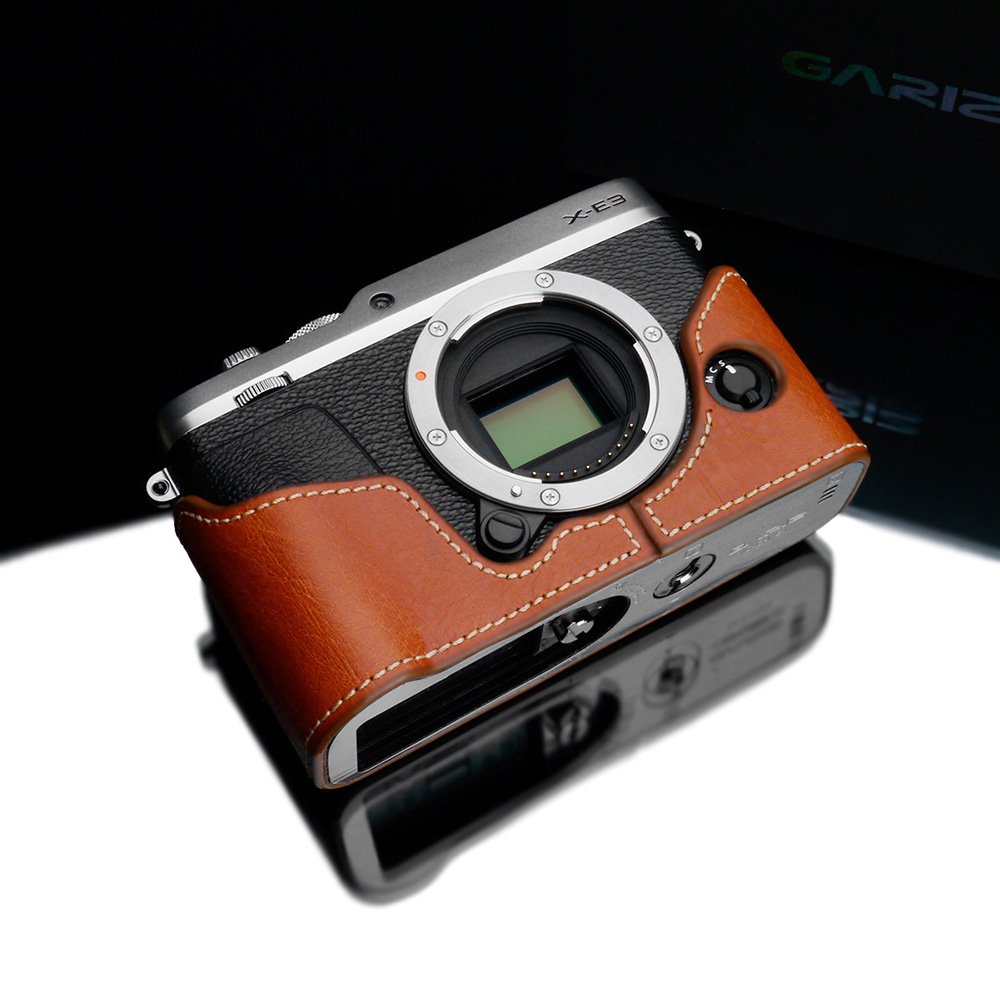Amazon.co.jp: GARIZ FUJIFILM X-E3用 本革カメラケース XS